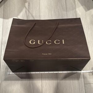 Gucci Brown Shopping Bag